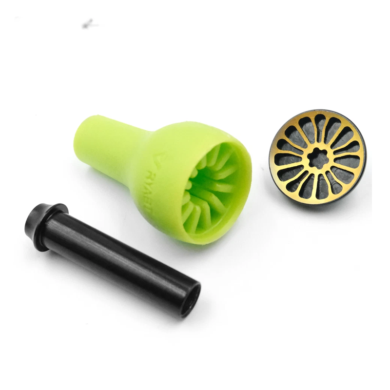 Shimano Reel Stradic - Bouton vert TPE 27 mm compatible
