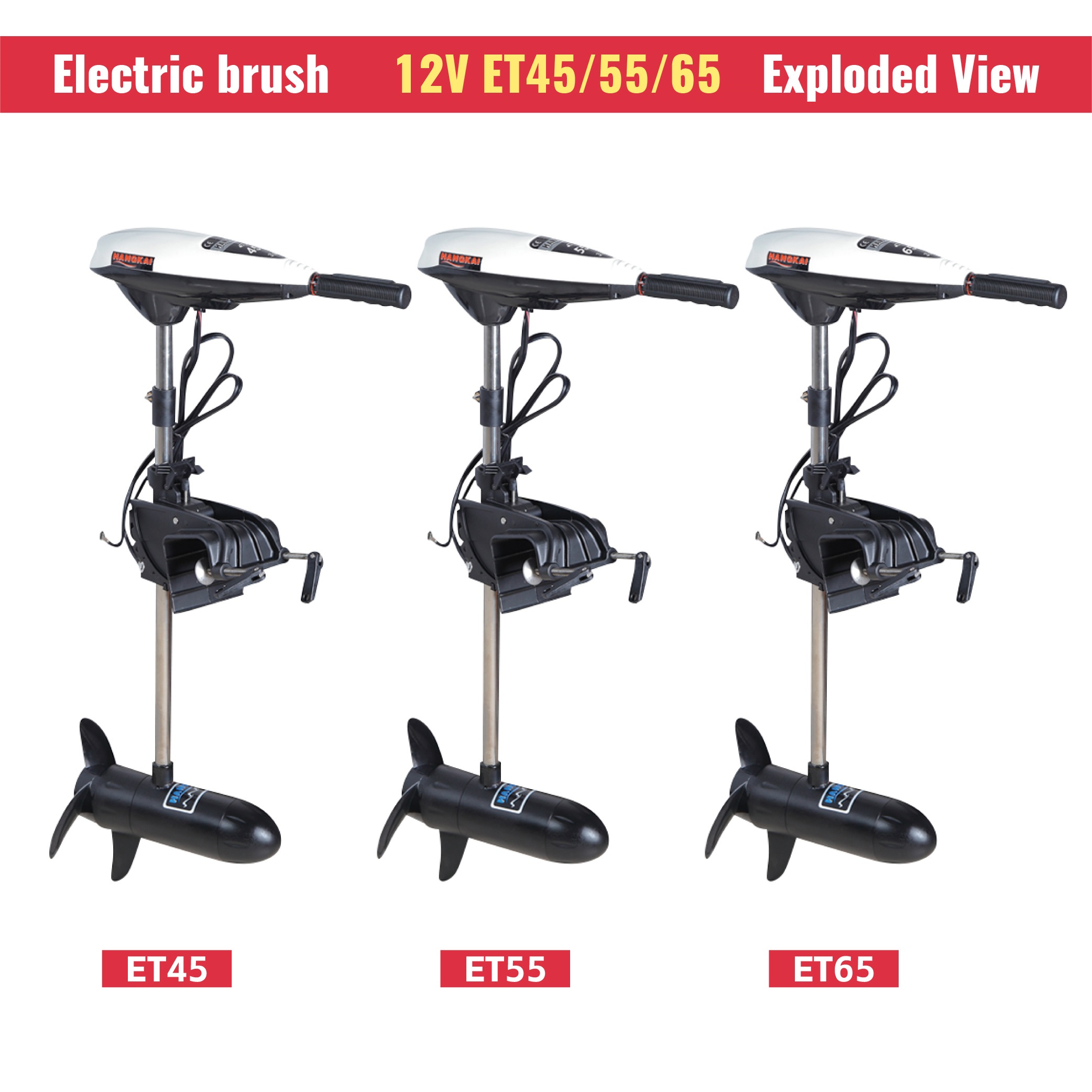 Moteur électrique de pêche 12V - Fishing Boat Trolling Motor avis et prix